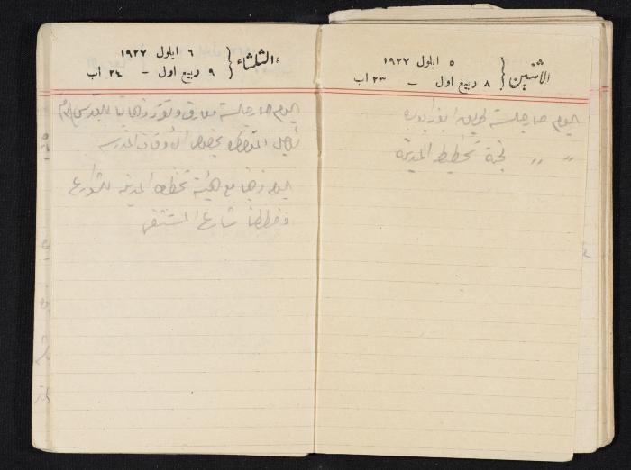 مذكرات عبدالرحمن الحاج إبراهيم، طولكرم، 1927