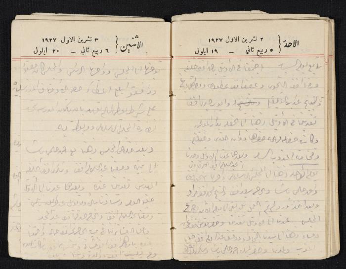 مذكرات عبدالرحمن الحاج إبراهيم، طولكرم، 1927