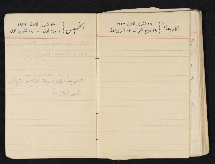مذكرات عبدالرحمن الحاج إبراهيم، طولكرم، 1927