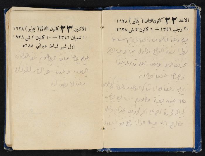 Abdel-Rahman al-Haj Ibrahim Diaries, Tulkarm, 1928