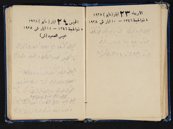 Abdel-Rahman al-Haj Ibrahim Diaries, Tulkarm, 1928