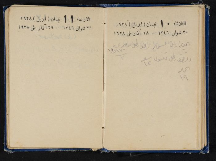 Abdel-Rahman al-Haj Ibrahim Diaries, Tulkarm, 1928