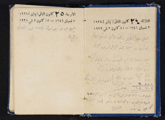 Abdel-Rahman al-Haj Ibrahim Diaries, Tulkarm, 1928