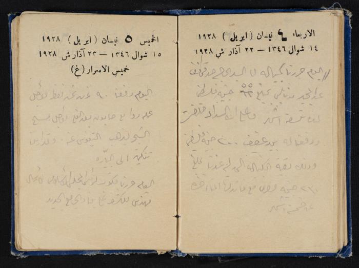 Abdel-Rahman al-Haj Ibrahim Diaries, Tulkarm, 1928