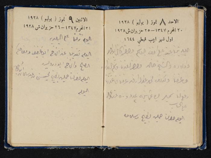 Abdel-Rahman al-Haj Ibrahim Diaries, Tulkarm, 1928