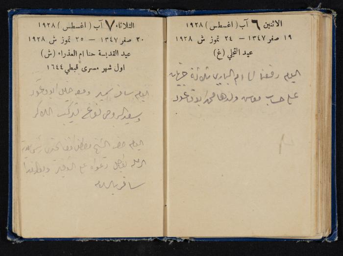 Abdel-Rahman al-Haj Ibrahim Diaries, Tulkarm, 1928