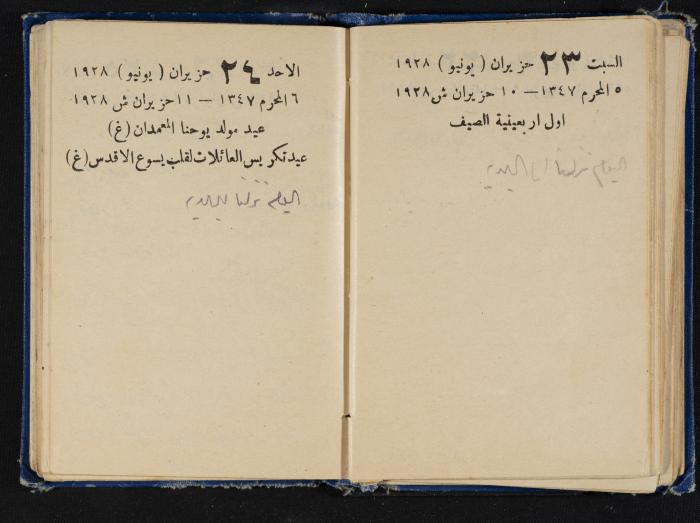 Abdel-Rahman al-Haj Ibrahim Diaries, Tulkarm, 1928