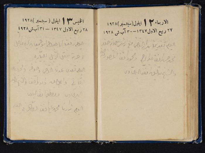 Abdel-Rahman al-Haj Ibrahim Diaries, Tulkarm, 1928