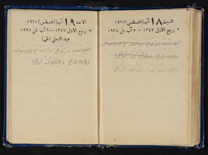 Abdel-Rahman al-Haj Ibrahim Diaries, Tulkarm, 1928