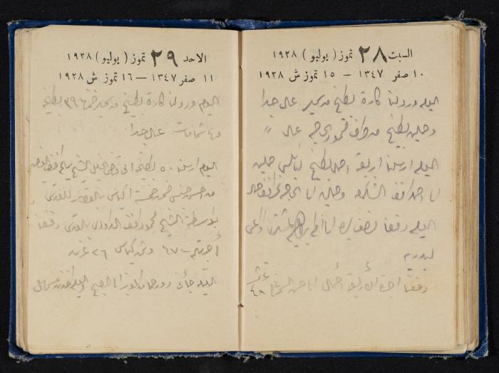 Abdel-Rahman al-Haj Ibrahim Diaries, Tulkarm, 1928