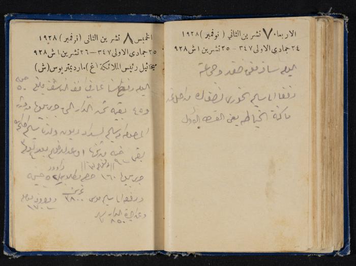 Abdel-Rahman al-Haj Ibrahim Diaries, Tulkarm, 1928