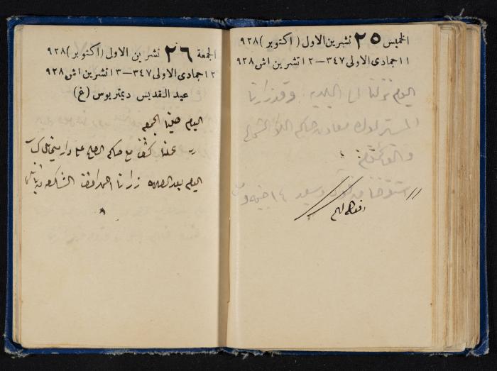 Abdel-Rahman al-Haj Ibrahim Diaries, Tulkarm, 1928