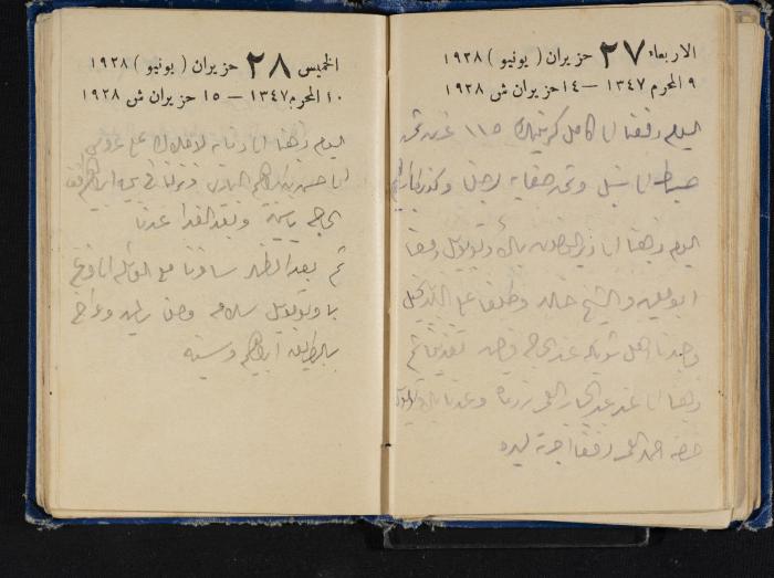 Abdel-Rahman al-Haj Ibrahim Diaries, Tulkarm, 1928