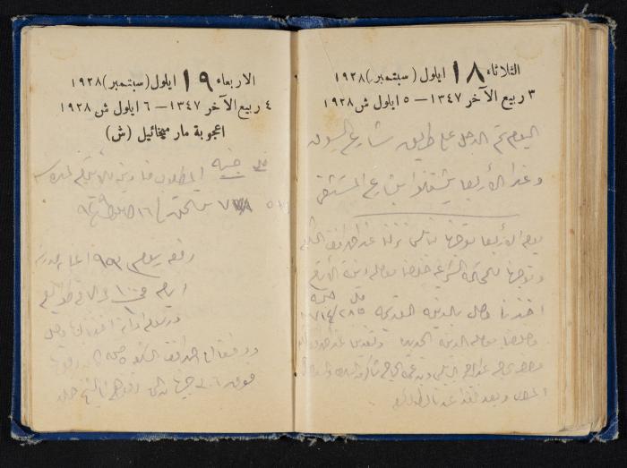 Abdel-Rahman al-Haj Ibrahim Diaries, Tulkarm, 1928