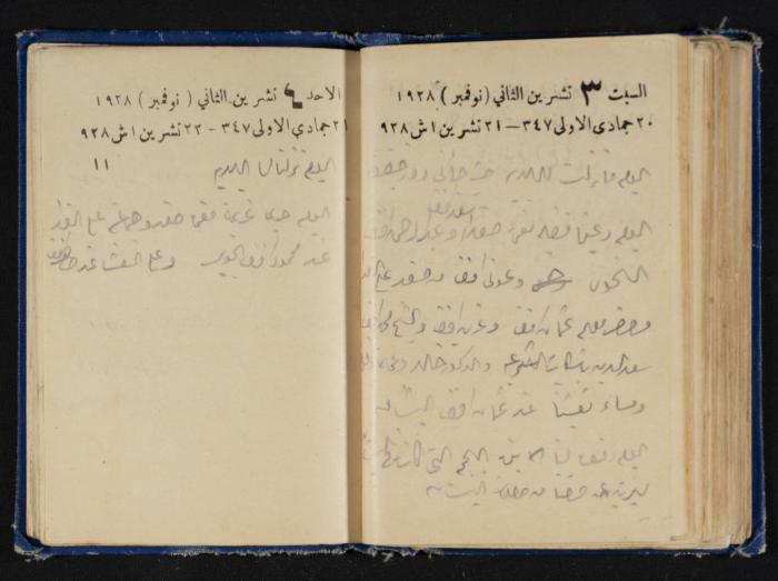 Abdel-Rahman al-Haj Ibrahim Diaries, Tulkarm, 1928