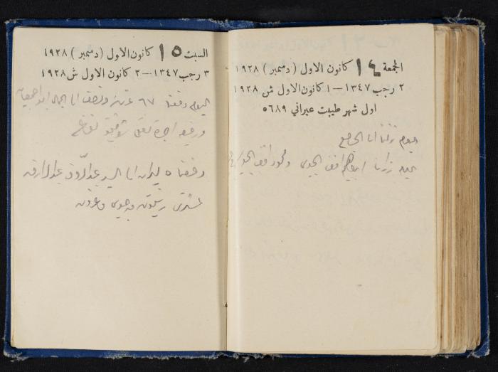Abdel-Rahman al-Haj Ibrahim Diaries, Tulkarm, 1928