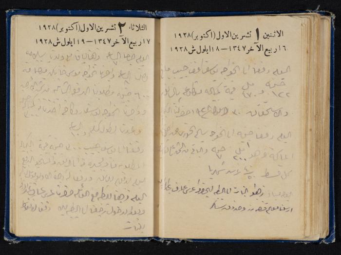 Abdel-Rahman al-Haj Ibrahim Diaries, Tulkarm, 1928