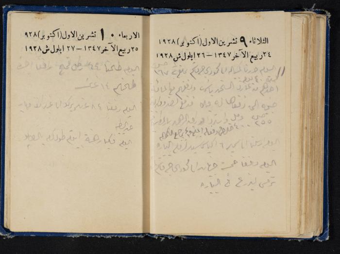 Abdel-Rahman al-Haj Ibrahim Diaries, Tulkarm, 1928