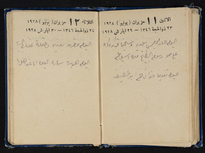 Abdel-Rahman al-Haj Ibrahim Diaries, Tulkarm, 1928
