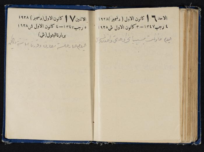 Abdel-Rahman al-Haj Ibrahim Diaries, Tulkarm, 1928