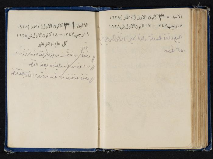 Abdel-Rahman al-Haj Ibrahim Diaries, Tulkarm, 1928
