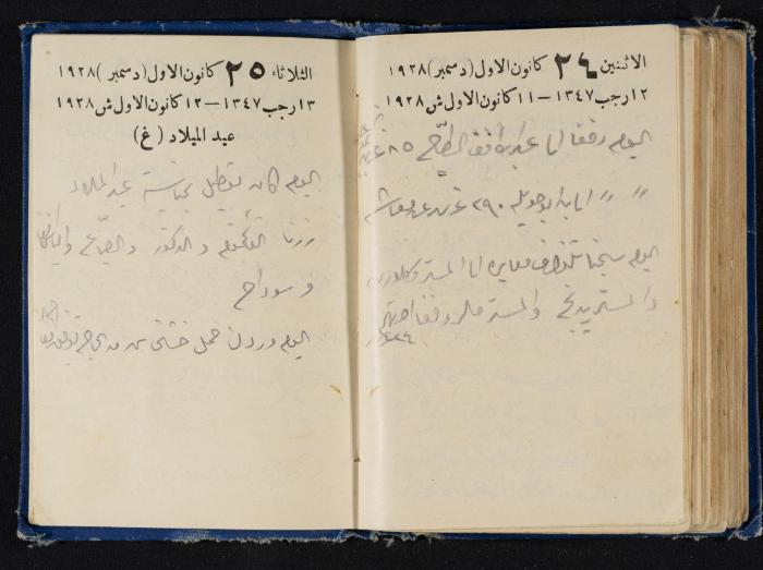 Abdel-Rahman al-Haj Ibrahim Diaries, Tulkarm, 1928