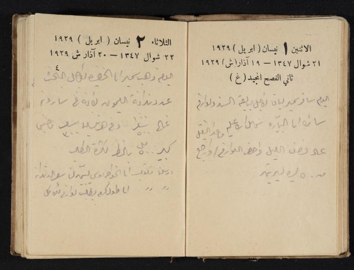 Abdel-Rahman al-Haj Ibrahim Diaries, Tulkarm, 1929