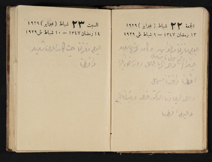 Abdel-Rahman al-Haj Ibrahim Diaries, Tulkarm, 1929