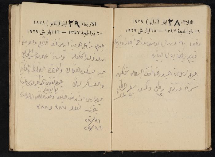 Abdel-Rahman al-Haj Ibrahim Diaries, Tulkarm, 1929