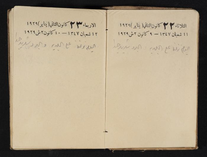 Abdel-Rahman al-Haj Ibrahim Diaries, Tulkarm, 1929