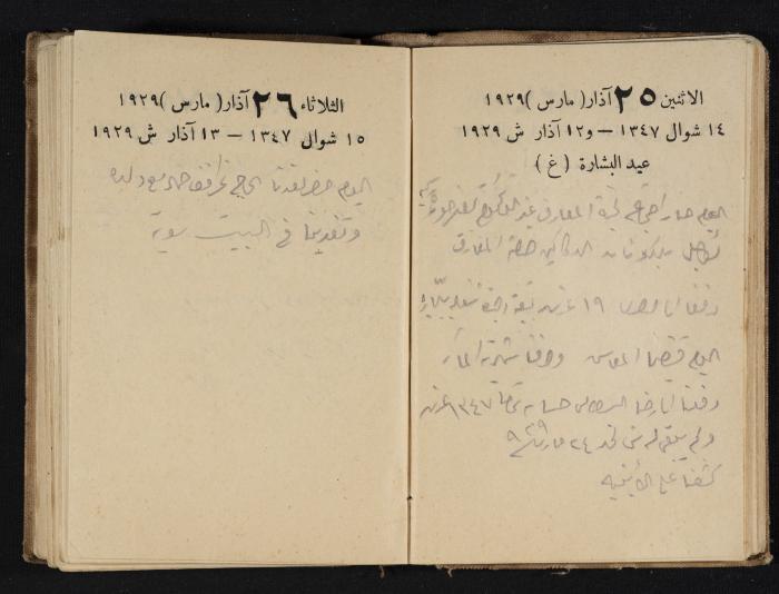 Abdel-Rahman al-Haj Ibrahim Diaries, Tulkarm, 1929