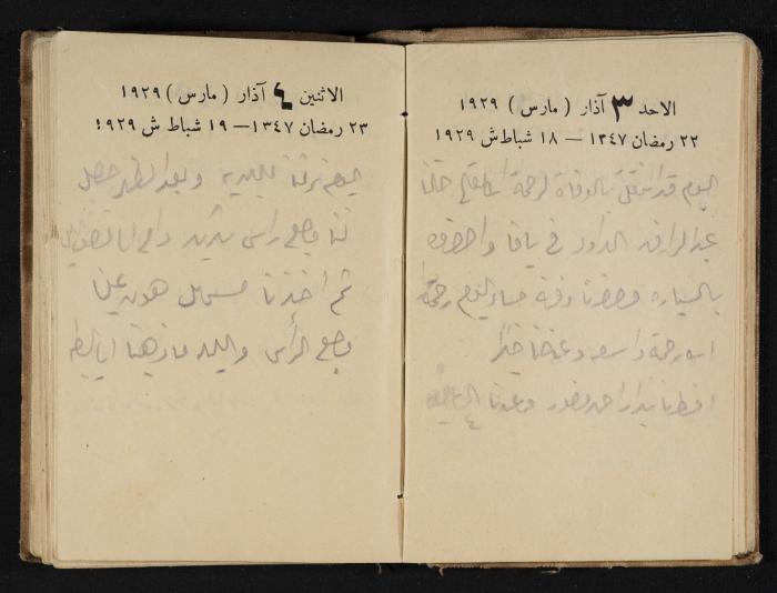 Abdel-Rahman al-Haj Ibrahim Diaries, Tulkarm, 1929