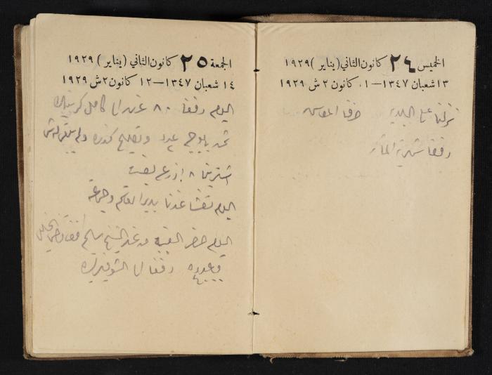 Abdel-Rahman al-Haj Ibrahim Diaries, Tulkarm, 1929