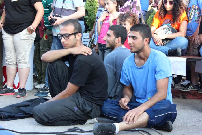 The Palestinian Circus School Participates in Wein 'a Ramallah Festival 