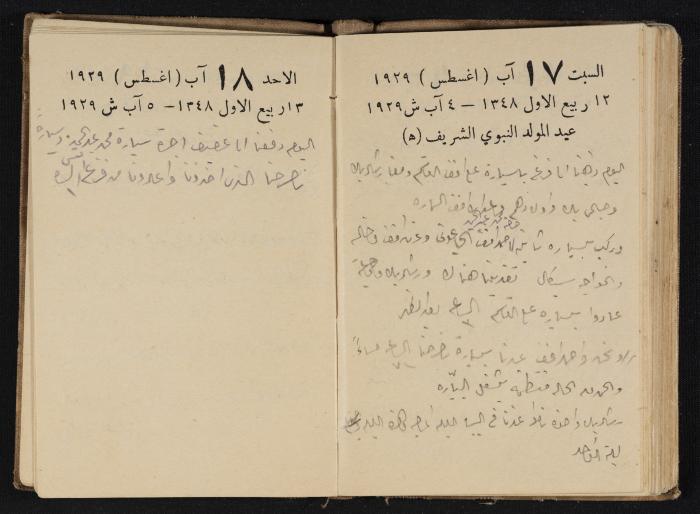 Abdel-Rahman al-Haj Ibrahim Diaries, Tulkarm, 1929
