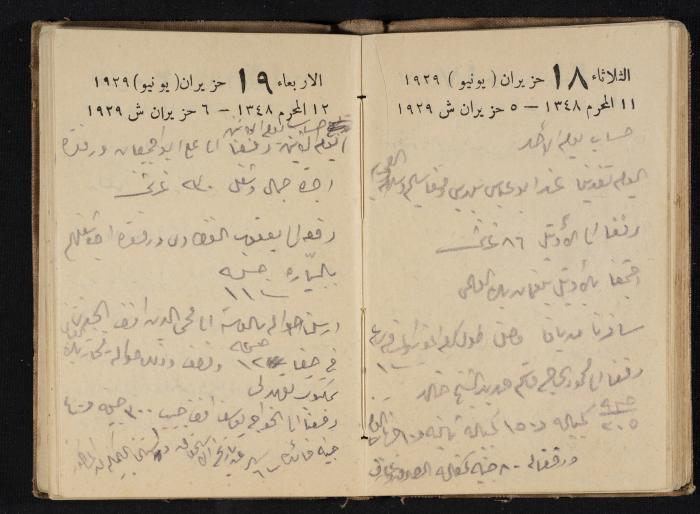 Abdel-Rahman al-Haj Ibrahim Diaries, Tulkarm, 1929