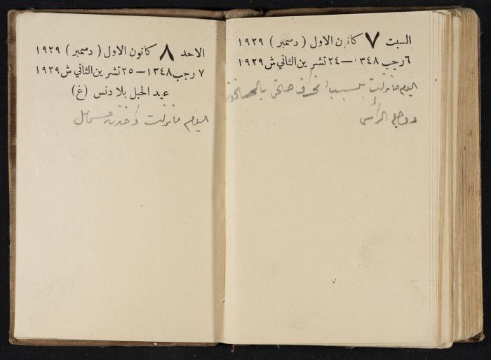 Abdel-Rahman al-Haj Ibrahim Diaries, Tulkarm, 1929