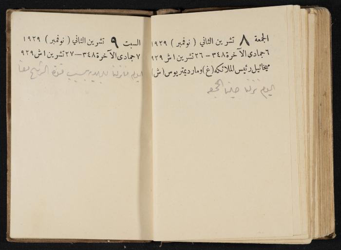 Abdel-Rahman al-Haj Ibrahim Diaries, Tulkarm, 1929