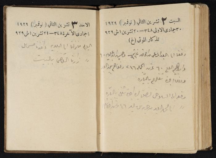 Abdel-Rahman al-Haj Ibrahim Diaries, Tulkarm, 1929