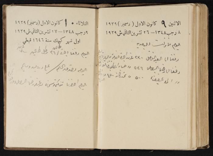 Abdel-Rahman al-Haj Ibrahim Diaries, Tulkarm, 1929
