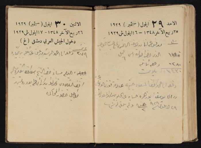 Abdel-Rahman al-Haj Ibrahim Diaries, Tulkarm, 1929