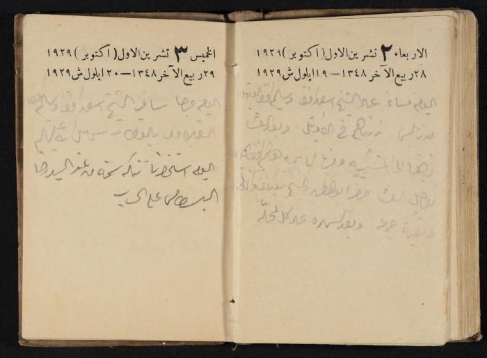 Abdel-Rahman al-Haj Ibrahim Diaries, Tulkarm, 1929