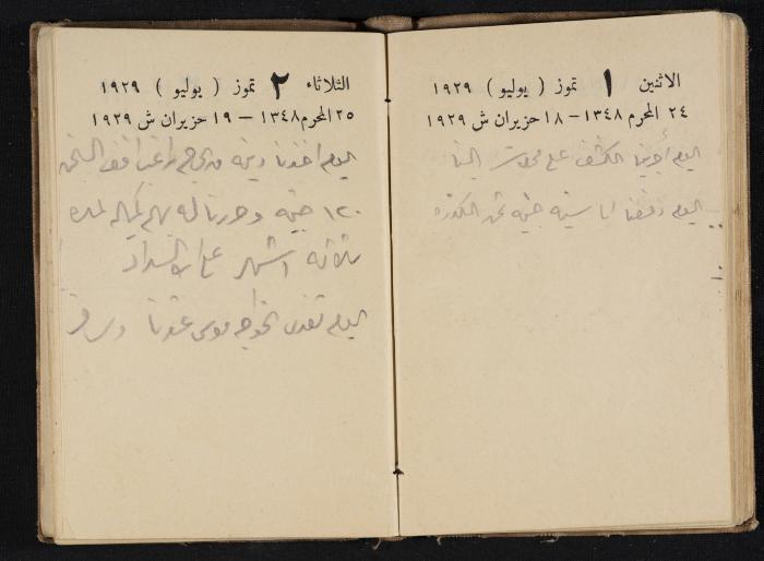 Abdel-Rahman al-Haj Ibrahim Diaries, Tulkarm, 1929