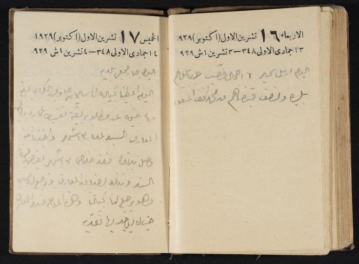 Abdel-Rahman al-Haj Ibrahim Diaries, Tulkarm, 1929
