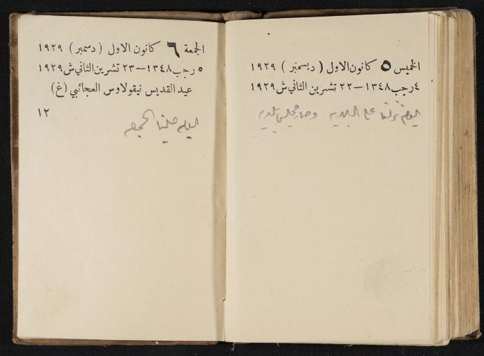 Abdel-Rahman al-Haj Ibrahim Diaries, Tulkarm, 1929