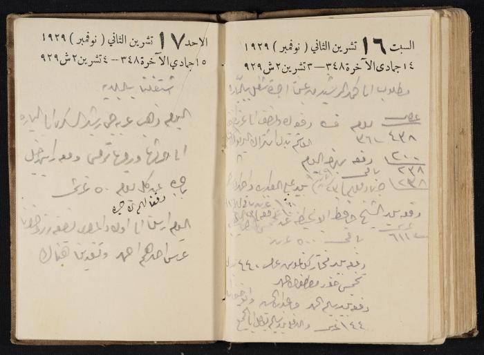 Abdel-Rahman al-Haj Ibrahim Diaries, Tulkarm, 1929