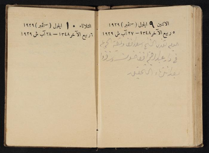 Abdel-Rahman al-Haj Ibrahim Diaries, Tulkarm, 1929