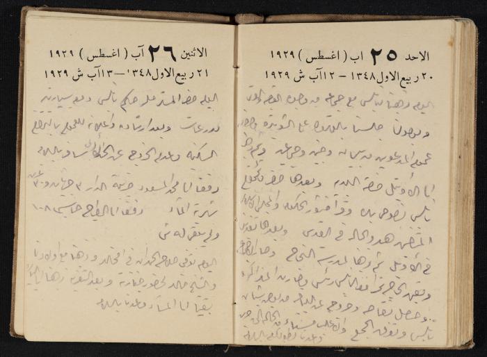 Abdel-Rahman al-Haj Ibrahim Diaries, Tulkarm, 1929