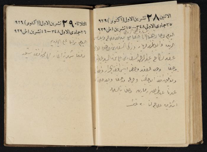 Abdel-Rahman al-Haj Ibrahim Diaries, Tulkarm, 1929
