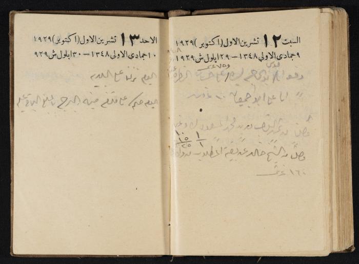 Abdel-Rahman al-Haj Ibrahim Diaries, Tulkarm, 1929